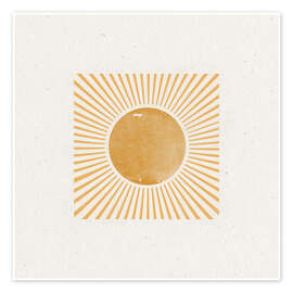 Wandbild Radiant Sunburst - The MIUUS STUDIO