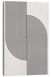 Tableau sur toile Curved Symmetry - The MIUUS STUDIO