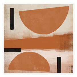 Poster Earthy Balance - The MIUUS STUDIO