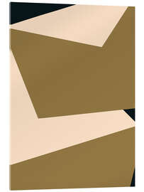 Acrylglasbild Sophisticated Geometric Shapes - Little Dean