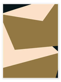 Wandbild Sophisticated Geometric Shapes - Little Dean