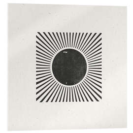 Acrylglasbild Radial Eclipse