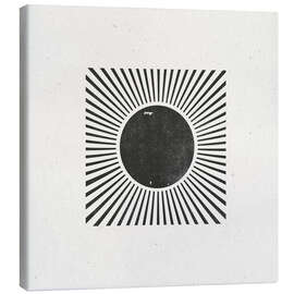 Canvas print Radial Eclipse - The MIUUS STUDIO