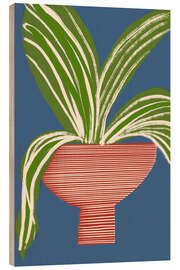 Quadro de madeira Modern Home Plant - The MIUUS STUDIO