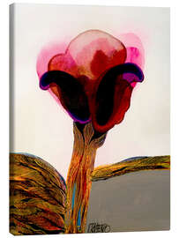 Tableau sur toile Crimson Blossoms - Victor Tkachenko