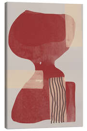 Canvas print Crimson Harmony - The MIUUS STUDIO