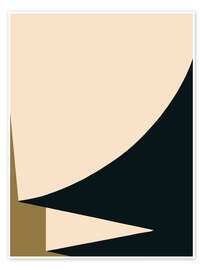 Wall art print Geometric Harmony - Little Dean