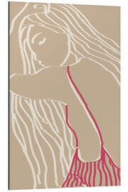 Print på aluminium Serene Silhouette - The MIUUS STUDIO