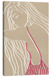 Canvas print Serene Silhouette - The MIUUS STUDIO