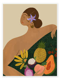 Wandbild Tropical Harmony - Arty Guava