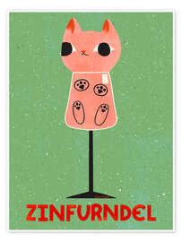 Wandbild Zinfurndel - Carrie Cantwell