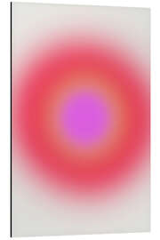 Print på aluminium Radiant Glow Sphere - The MIUUS STUDIO