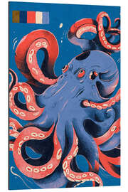 Aluminium print Tentacle Whirl - The MIUUS STUDIO