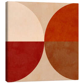 Canvas print Autumn Mid Century Earthy X - Ana Rut Bre