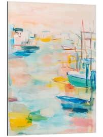 Alubild Der ruhige Klang des Hafens - Peter Roder