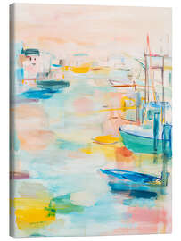 Leinwandbild Der ruhige Klang des Hafens - Peter Roder