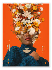 Wandbild You are my Orange Dreamfield - Frank Moth