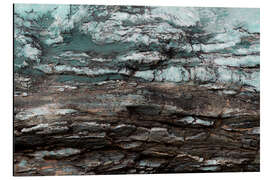 Alubild Turquoise Unfolding - Petra Meikle