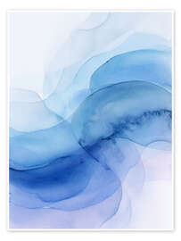 Poster Ineinander fließen - Ohkimiko