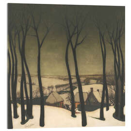 Acrylglasbild Winter - Armand Apol
