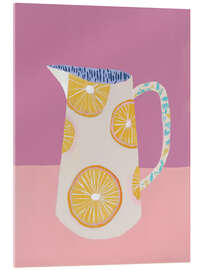 Acrylglasbild Erfrischung mit Orangen - Carina Artspace