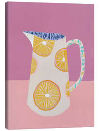 Leinwandbild Erfrischung mit Orangen - Carina Artspace