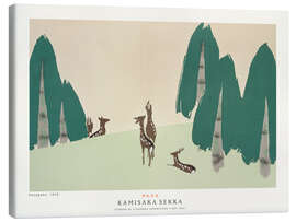 Leinwandbild Kasuga Plain (Kasugano) - Kamisaka Sekka