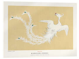 Acrylglasbild The White Phoenix (Hakuho) - Kamisaka Sekka