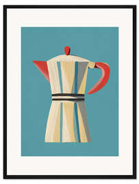 Gerahmter Kunstdruck Moderne Moka - Branka Kodžoman