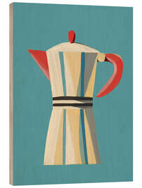 Stampa su legno Modern Moka - Branka Kodžoman