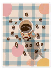 Wandbild Morgenkaffee - Branka Kodžoman