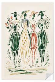 Wall sticker The Ride of Elegance