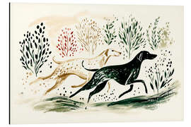 Print på aluminium Chasing the Wind - Peter Roder