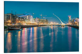 Alubild Blaue Stunde in Dublin - Martin Wasilewski