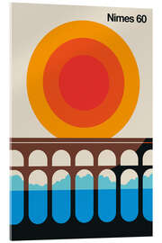 Tableau en verre acrylique Nimes 60 - Bo Lundberg