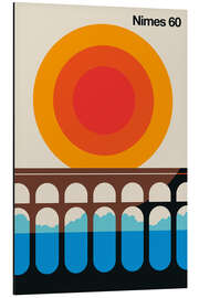 Aluminium print Nimes 60 - Bo Lundberg
