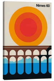 Leinwandbild Nimes 60 - Bo Lundberg