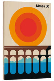 Holzbild Nimes 60 - Bo Lundberg