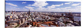 Aluminium print Hamburg Harbour, Germany