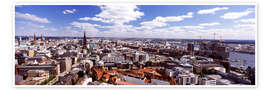 Poster Hamburger Hafen