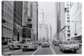 Canvas print Chicago, 1963