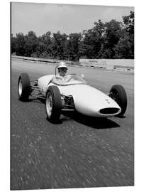 Alubild Lotus Ford Rennwagen aus den 1960er Jahren