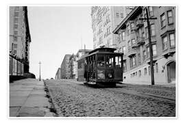 Stampa 1910s cable car in San Francisco
