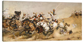 Canvas print The Battle of Rezonville - Aimé Nicolas Morot