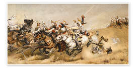 Poster The Battle of Rezonville - Aimé Nicolas Morot