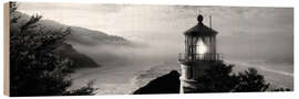 Holzbild Heceta Head Lighthouse, Oregon, USA