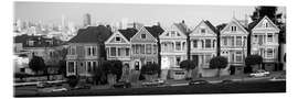 Acrylic print The Seven Sisters, Alamo Square, San Francisco, California