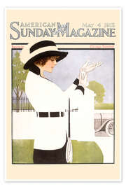 Poster American Sunday Magazine, 1913