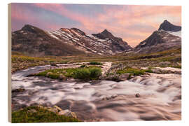 Holzbild Jotunheimen - Rainer Mirau