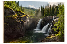 Holzbild Hemsedal, Norwegen - Rainer Mirau